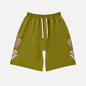 We Are Righteous Risen King Shorts – Green