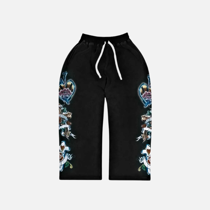 Righteous Risen King Sweatpants Black