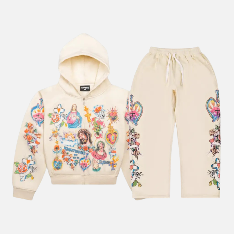 “Risen King” Cropped Zip Tracksuit (8)