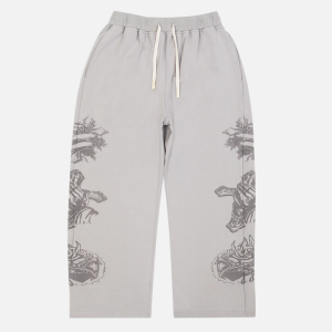 We Are Righteous Tatted Believer Sweatpants – Grey