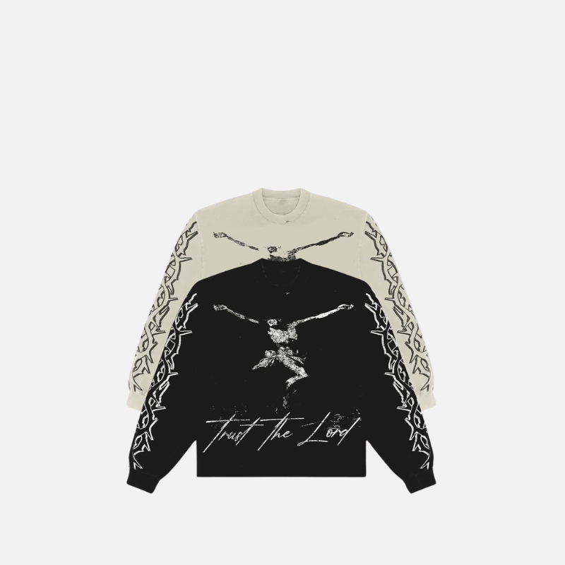 We Are Righteous Sweatshirt Black